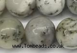 COP1858 15 inches 10mm round white opal beads