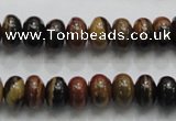 COP201 15.5 inches 6*10mm rondelle natural brown opal gemstone beads