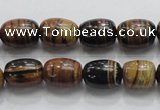 COP207 15.5 inches 10*14mm egg-shaped natural brown opal gemstone beads