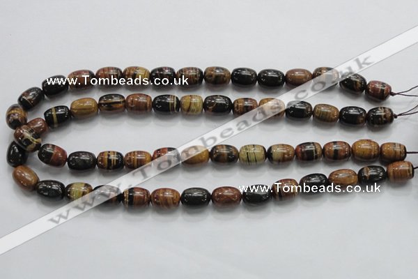 COP207 15.5 inches 10*14mm egg-shaped natural brown opal gemstone beads