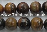 COP223 15.5 inches 14mm round natural brown opal gemstone beads