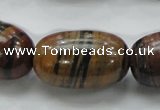 COP228 15.5 inches 20*30mm egg-shaped natural brown opal gemstone beads