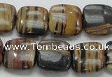 COP245 15.5 inches 16*16mm square natural brown opal gemstone beads