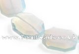 COP29 15 inch 8*20*28mm slab shape opal gemstone beads Wholesale