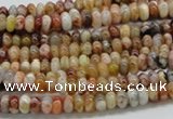 COP301 15.5 inches 2*4mm rondelle brandy opal gemstone beads wholesale