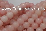 COP403 15.5 inches 8mm round Chinese pink opal gemstone beads