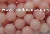 COP405 15.5 inches 12mm round Chinese pink opal gemstone beads