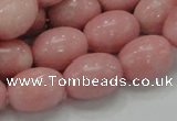 COP410 15.5 inches 13*18mm rice Chinese pink opal gemstone beads