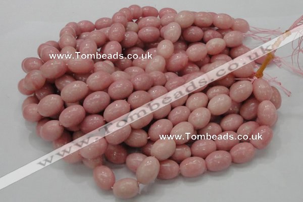 COP410 15.5 inches 13*18mm rice Chinese pink opal gemstone beads