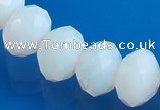 COP42 8*12mm faceted rondelle shape opal stone beads Wholesale