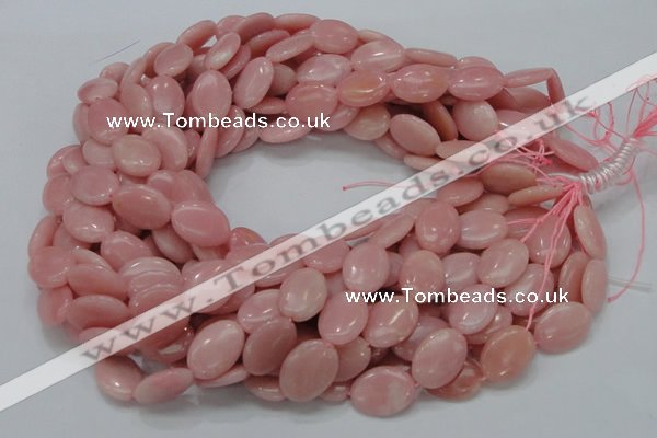 COP420 15.5 inches 18*25mm oval Chinese pink opal gemstone beads