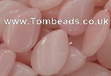 COP425 15.5 inches 18*24mm twisted teardrop Chinese pink opal gemstone bead