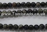 COP452 15.5 inches 6mm round natural grey opal gemstone beads