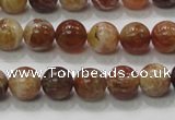 COP502 15.5 inches 10mm round natural red opal gemstone beads