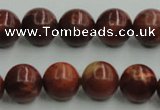 COP514 15.5 inches 14mm round red opal gemstone beads wholesale