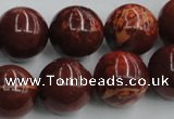 COP516 15.5 inches 18mm round red opal gemstone beads wholesale