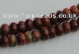 COP518 15.5 inches 5*8mm rondelle red opal gemstone beads wholesale