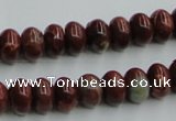 COP519 15.5 inches 6*10mm rondelle red opal gemstone beads wholesale