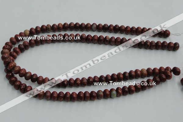 COP519 15.5 inches 6*10mm rondelle red opal gemstone beads wholesale