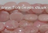 COP64 15.5 inches 12*16mm oval natural pink opal gemstone beads