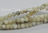 COP800 15.5 inches 4mm round natural African opal beads