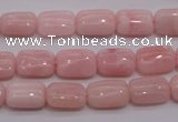 COP81 15.5 inches 8*12mm rectangle natural pink opal gemstone beads