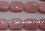 COP83 15.5 inches 12*16mm rectangle natural pink opal gemstone beads