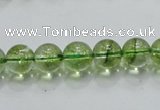 COQ01 16 inches 10mm round dyed olive quartz beads wholesale