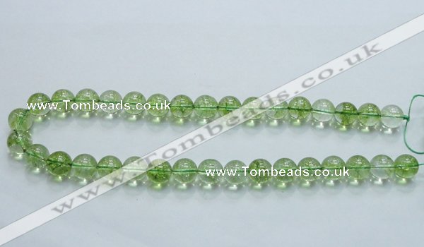 COQ03 16 inches 4mm round dyed olive quartz beads wholesale