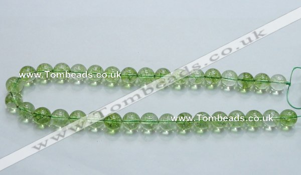 COQ04 16 inches 6mm round dyed olive quartz beads wholesale