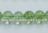 COQ05 16 inches 8mm round dyed olive quartz beads wholesale