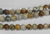 COS161 15.5 inches 6mm round ocean stone beads wholesale