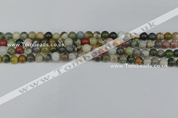 COS221 15.5 inches 6mm round ocean stone beads wholesale