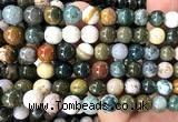 COS322 15 inches 8mm round ocean jasper beads wholesale