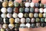 COS324 15 inches 12mm round ocean jasper beads wholesale