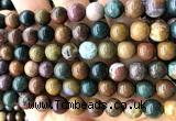 COS332 15 inches 8mm round ocean jasper beads wholesale