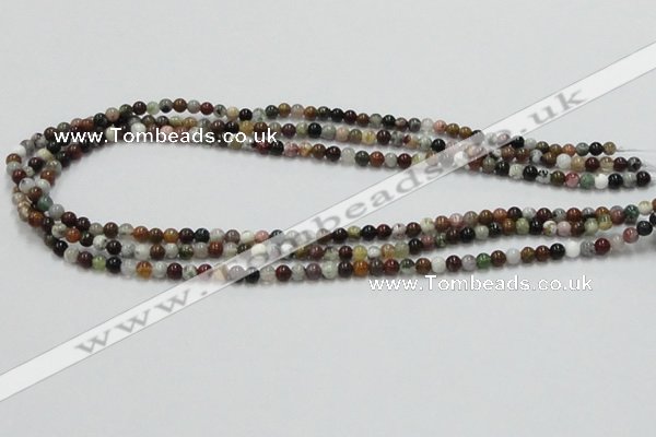 COS37 15.5 inches 4mm round ocean stone beads wholesale