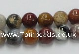 COS40 15.5 inches 10mm round ocean stone beads wholesale