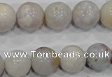 COS60 15.5 inches 13mm round ocean stone beads wholesale