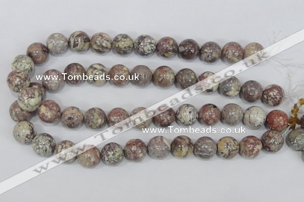 COT04 15.5 inches 14mm round osmanthus stone beads wholesale