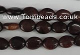 COV11 15.5 inches 8*10mm oval red tiger eye beads wholesale