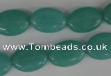 COV121 15.5 inches 13*18mm oval candy jade beads wholesale