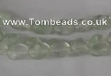 COV42 15.5 inches 8*10mm oval watermelon green beads wholesale