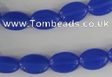 COV64 15.5 inches 10*14mm oval candy jade beads wholesale