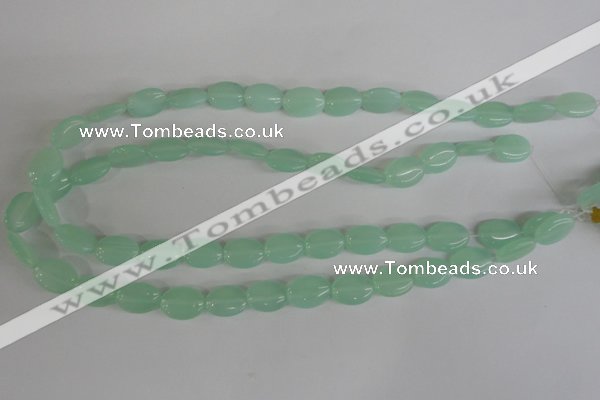 COV65 15.5 inches 10*14mm oval candy jade beads wholesale