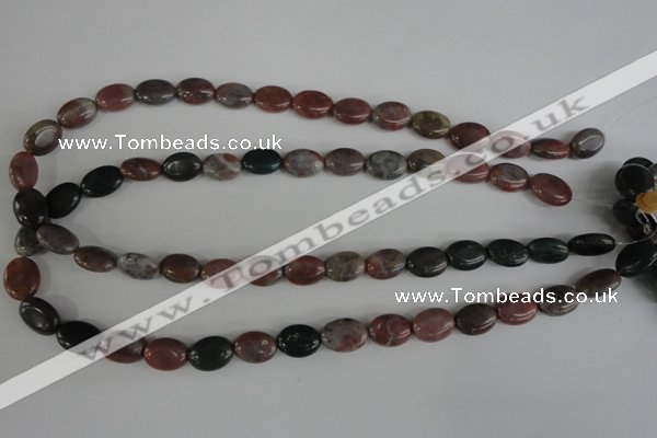 COV79 15.5 inches 10*14mm oval Indian agate beads wholesale