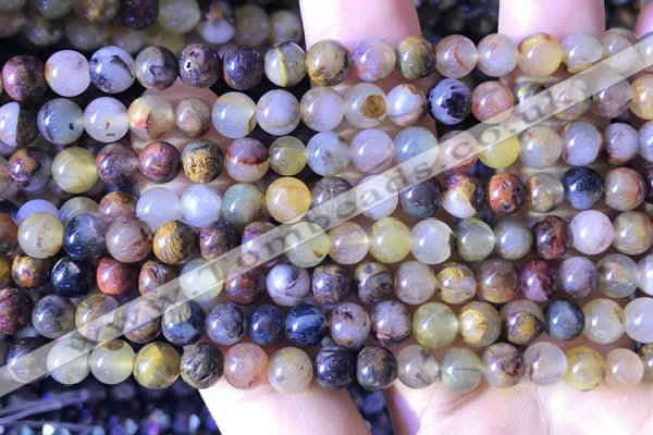 CPB1022 15.5 inches 6mm round natural pietersite beads