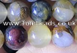 CPB1023 15.5 inches 7mm round natural pietersite beads