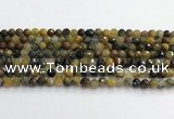 CPB1076 15.5 inches 6mm faceted round natural pietersite beads