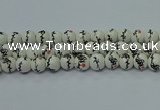 CPB553 15.5 inches 10mm round Painted porcelain beads